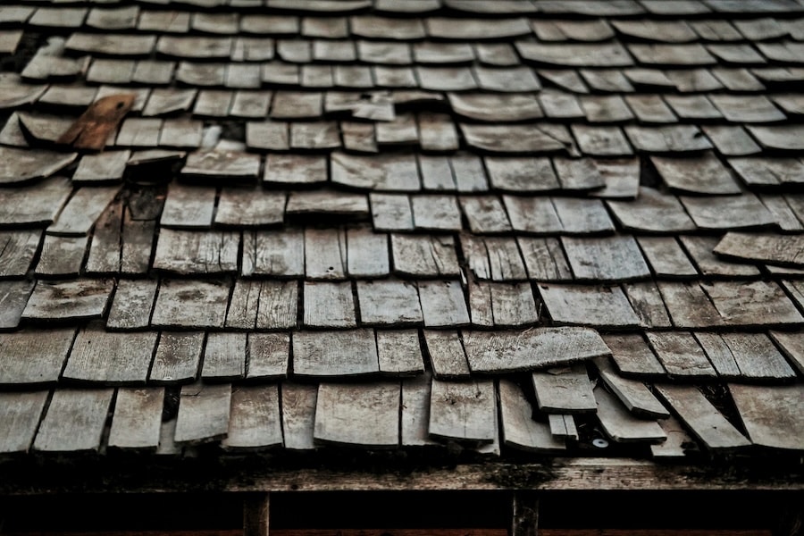 old roofing